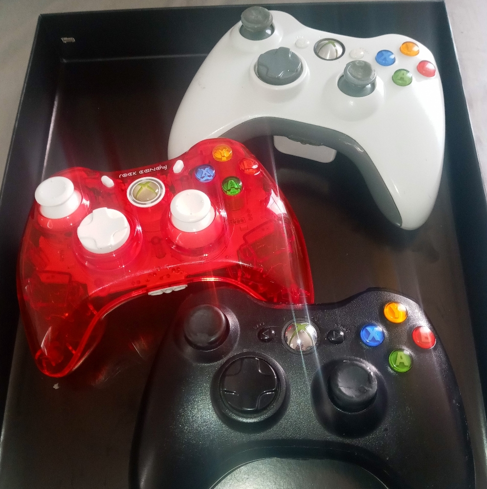 xbox 360 controller (3 pack)